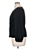 J.Crew 100% Polyester Black Long Sleeve Blouse Size 14 - photo 5