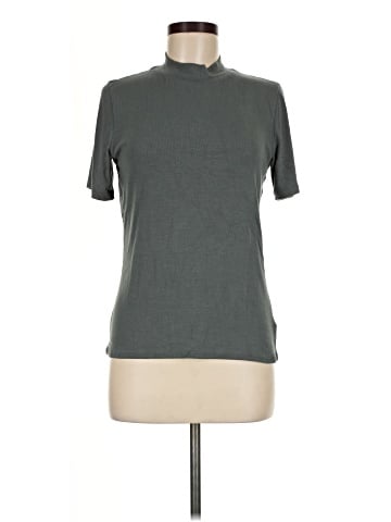 Magaschoni Short Sleeve Turtleneck (view 1)