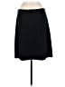 St. John Solid Black Casual Skirt Size 8 - photo 2