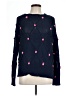 Alya Hearts Blue Pullover Sweater Size L - photo 1