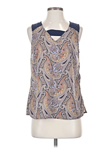Skies Are Blue Sleeveless Blouse (view 1)