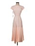 Babaton 100% Polyester Tan Casual Dress Size 00 - photo 1