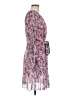 DKNY 100% Polyester Print Pink Cocktail Dress Size 8 - photo 4
