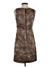 Ann Taylor LOFT 100% Polyester Animal Print Brown Cocktail Dress Size 2 (petite) - photo 2