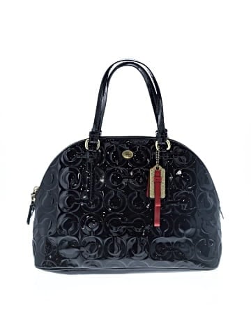 Coach Factory Leather Satchel (view 1)