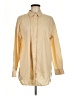 Universal Thread 100% Cotton Yellow Long Sleeve Button-Down Shirt Size M - photo 1