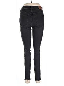 Madewell 9" High-Rise Skinny Jeans in Black Sea (view 2)