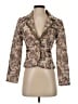 Marciano Paisley Jacquard Metallic Brown Blazer Size 0 - photo 1