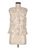 Talbots 100% Linen Ivory Vest Size 6 - photo 1