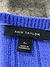 Ann Taylor Blue Pullover Sweater Size XL - photo 7