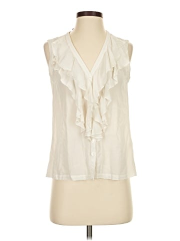 Nanette Lepore Sleeveless Silk Top (view 1)