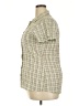 Woolrich Plaid Green Short Sleeve Blouse Size XXL - photo 5