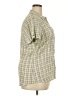 Woolrich Plaid Green Short Sleeve Blouse Size XXL - photo 4