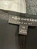 Connected Apparel Solid Black Casual Dress Size 14 - photo 7