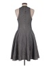 Derek Lam Chevron-herringbone Gray Cocktail Dress Size 6 - photo 2