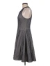 Derek Lam Chevron-herringbone Gray Cocktail Dress Size 6 - photo 5