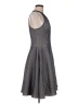 Derek Lam Chevron-herringbone Gray Cocktail Dress Size 6 - photo 4