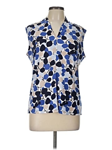 Nine West Sleeveless Button-Down Shirt (view 1)