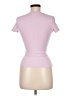 Unbranded Pink Short Sleeve Turtleneck Size M - photo 2