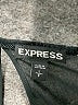 Express 100% Rayon Black Short Sleeve Top Size S - photo 7
