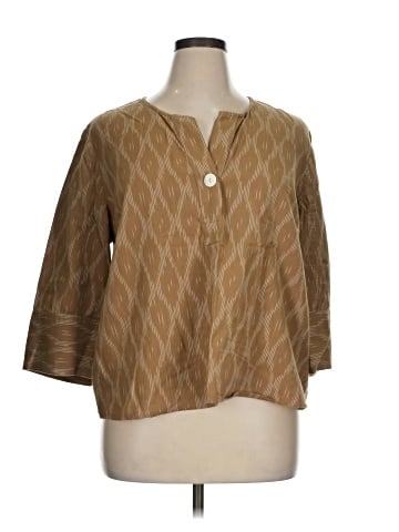 Purejill 3/4 Sleeve Blouse (view 1)