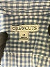 Crewcuts 100% Cotton Checkered-gingham Blue Long Sleeve Button-Down Shirt Size 4 - 5 - photo 3