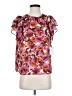 1.State Pink Short Sleeve Blouse Size S - photo 1