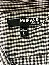Murano 100% Cotton Houndstooth Black Long Sleeve Button-Down Shirt Size L - photo 7