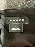 Trouve 100% Polyester Solid Black Casual Dress Size L - photo 7