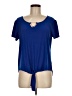 AUW Blue Short Sleeve Top Size M - photo 1