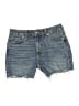 Universal Thread Blue Denim Shorts Size 0 - photo 1