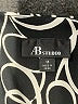 AB Studio Graphic Black Cocktail Dress Size 14 - photo 7