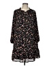 Old Navy 100% Polyester Paisley Black Casual Dress Size L - photo 1