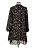 Old Navy 100% Polyester Paisley Black Casual Dress Size L - photo 2