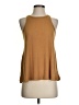 Free People Gold Tank Top Size S - photo 1