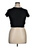 Moa Moa Black Short Sleeve Turtleneck Size XL - photo 1