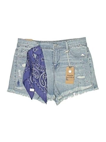 Hippie Laundry Denim Shorts (view 1)