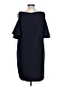 Chetta B Solid Blue Casual Dress Size 12 - photo 2