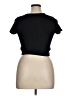 Moa Moa Black Short Sleeve Turtleneck Size XL - photo 2