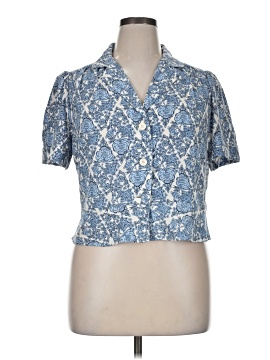 Lc Lauren Conrad Short Sleeve Blouse
