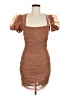 Missguided Brown Cocktail Dress Size 8 - photo 1
