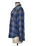 Rails Plaid Blue Long Sleeve Button-Down Shirt Size M - photo 5