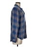 Rails Plaid Blue Long Sleeve Button-Down Shirt Size M - photo 4