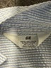 H&M Stripes Blue Short Sleeve Button-Down Shirt Size 6X - photo 3