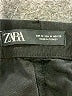Zara Solid Black Shorts Size M - photo 3