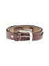 Unbranded Brown Tan Leather Belt Size 37 waist - photo 1