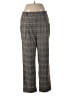 Ann Taylor LOFT Plaid Gray Dress Pants Size M - photo 1