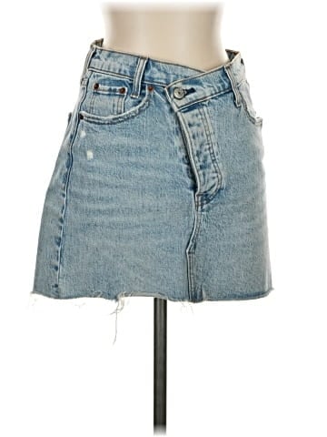 Abercrombie & Fitch Denim Skirt (view 1)
