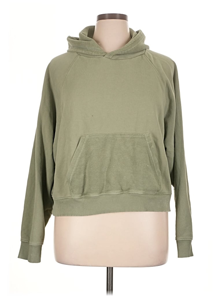 Pre-owned Aerie Sweatshirt In Green
