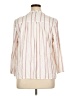 Splendid Stripes Pink 3/4 Sleeve Blouse Size XL - photo 2